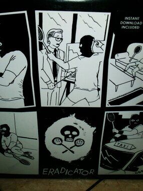 eradicator sealed 10" ltd edt ep - chicago hardcore punk rock greatest hits